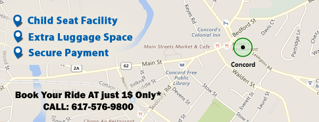 Concord regional airport taxi | Concord MA To Logan Airport