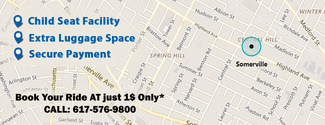 Somerville Taxi Service | Somerville MA Taxi Cabs to Logan Airport