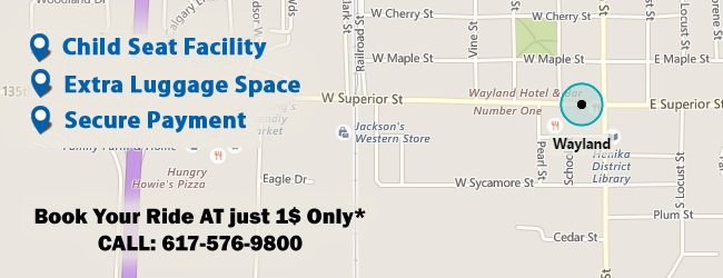 Wayland Taxi Cab Service | Airport Taxi Cab Wayland MA